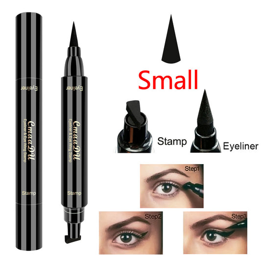 CmaaDU Dual-Ended Wing Stamp Eyeliner Pen