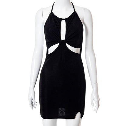 Ruched Slim Bodycon Summer Casual Mini Dress