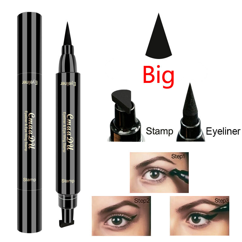 CmaaDU Dual-Ended Wing Stamp Eyeliner Pen