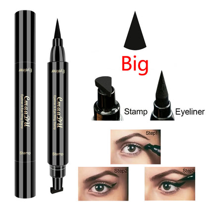 CmaaDU Dual-Ended Wing Stamp Eyeliner Pen